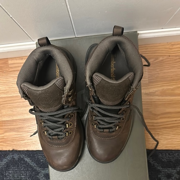 Timberland Brown Waterproof Winter Hiking Boots Women's sz 7 - Picture 4 of 9